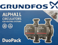 Grundfos Alpha1L duo pack